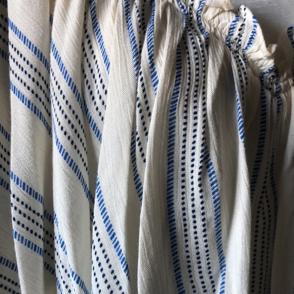 Misa Los Angeles Cream Gauze Flounce Maxi Size XS - Picture 11 of 12